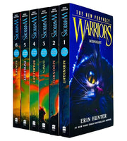 Warrior Cats Series 2: The New Prophecy by Erin Hunter 6 Books Set (Midnight, Moonrise, Dawn, Starlight, Twilight, Sunset) by Erin Hunter (2012-06-06) used book depot