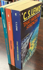 Space Trilogy: Out of the Silent Planet, Perelandra, That Hideous Strength (Boxed Set) used book depot