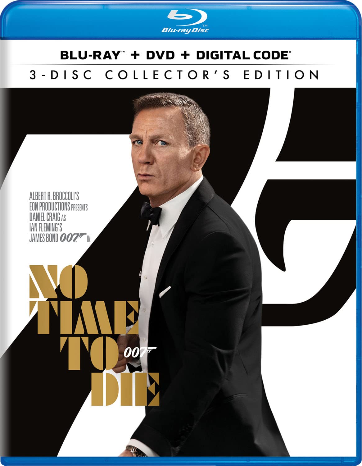 No Time to Die (2021) - 3-Disc Collector's Edition Blu-ray + DVD + Digital used book depot