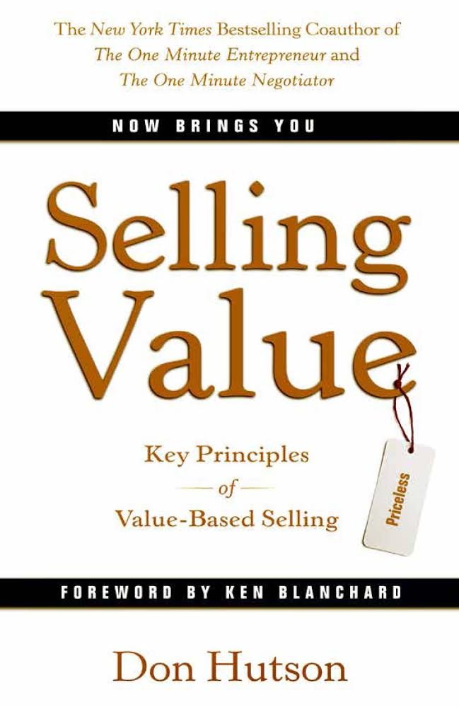 Selling Value: Key Principles of Value-based Selling used book depot