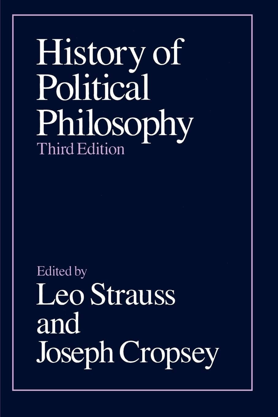 History of Political Philosophy used book depot