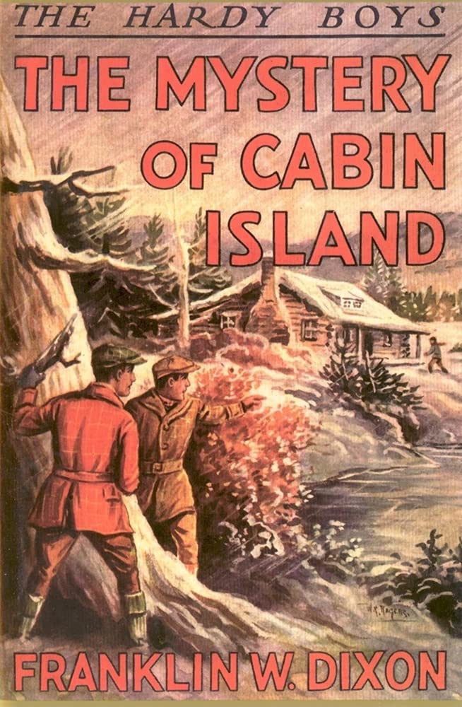 The Mystery of Cabin Island (Hardy Boys, Book 8) used book depot