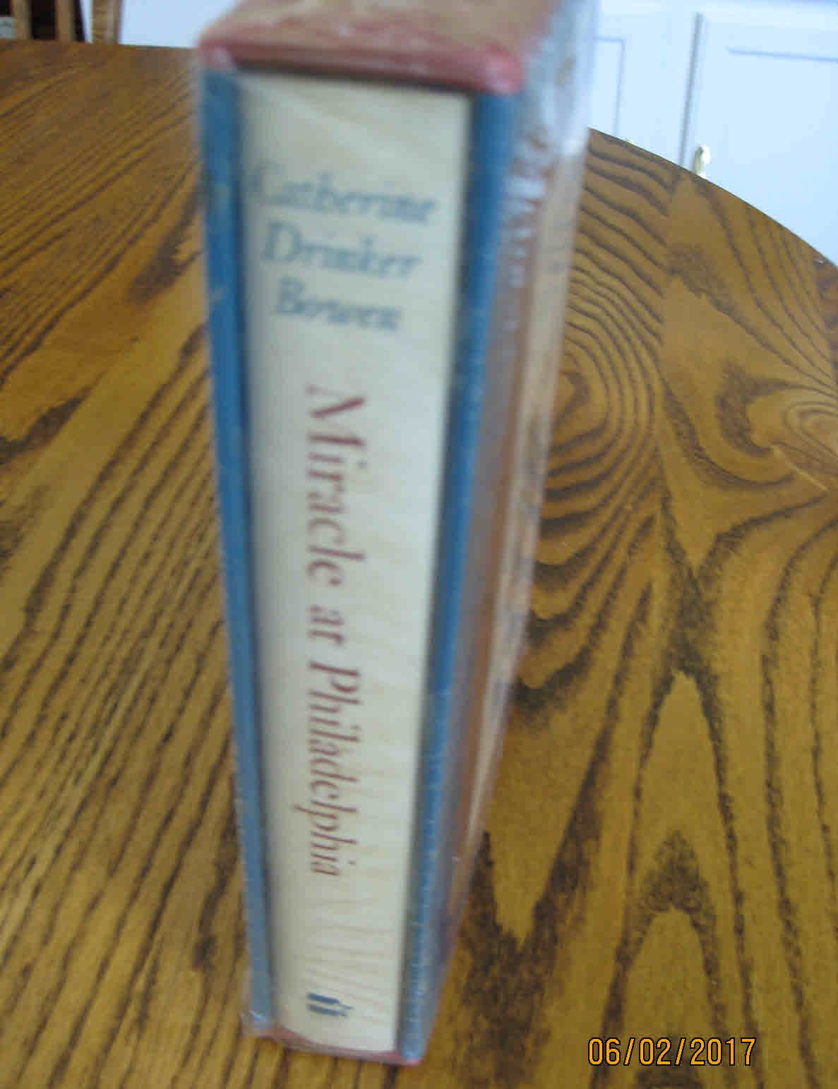 Miracle at Philadelphia. With: The Men Who Made the Constitution. Special Bicentennial Portolio Edition used book depot