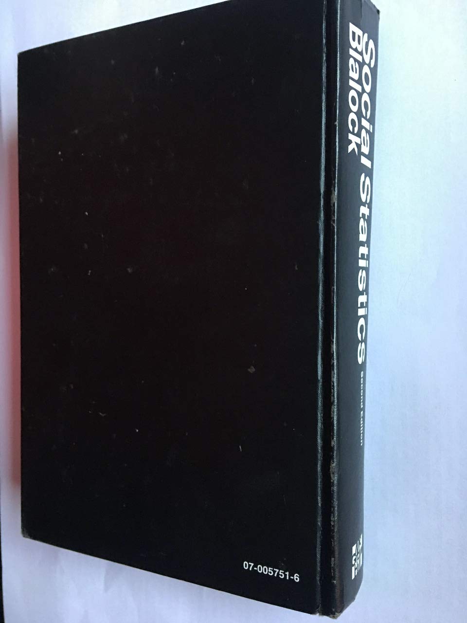 Social statistics (McGraw-Hill series in sociology) used book depot