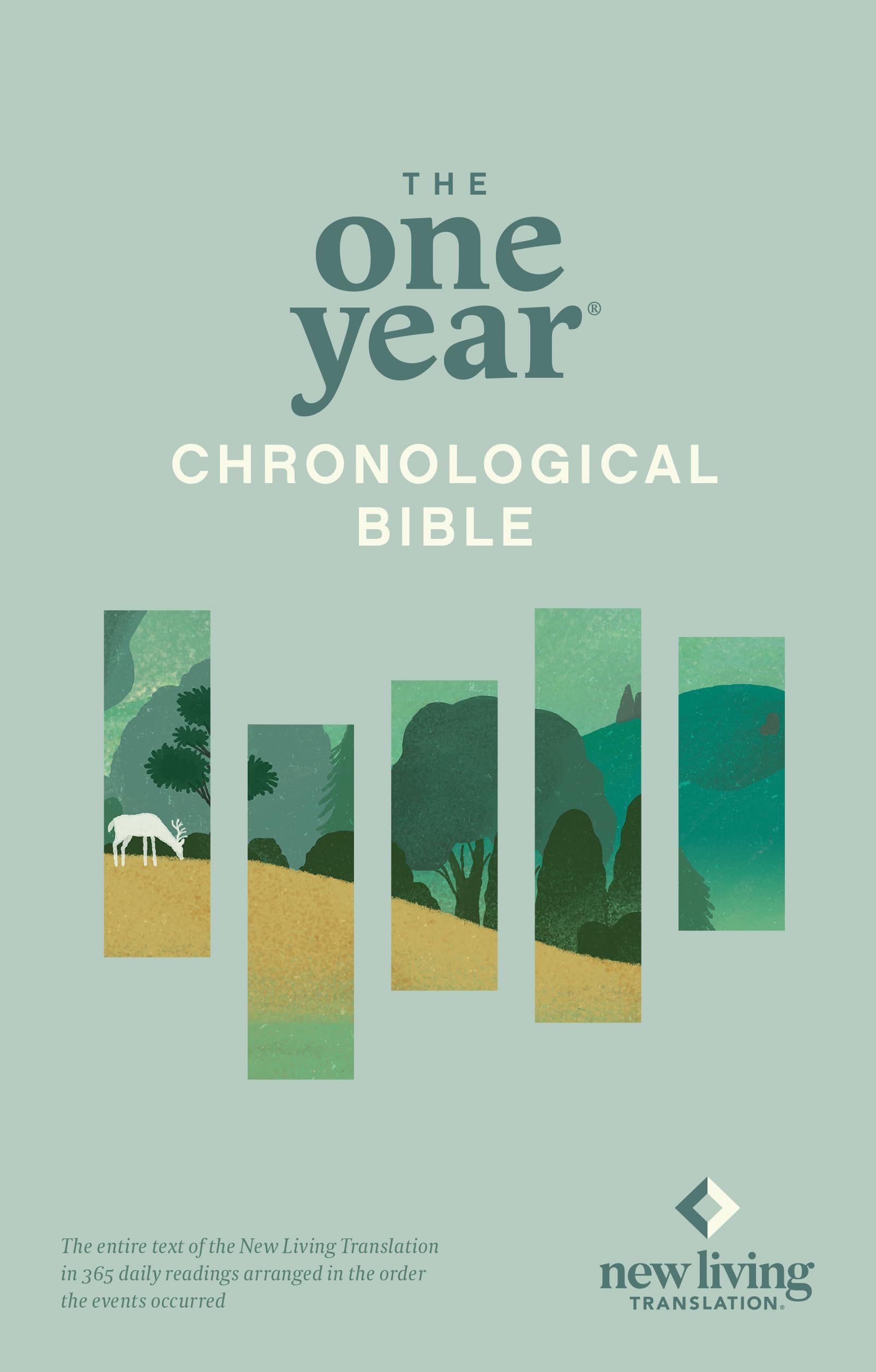 The One Year Chronological Bible NLT (Softcover) used book depot