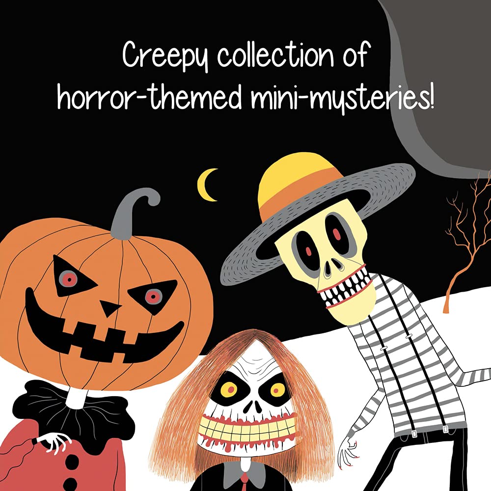 Sleuth & Solve: Spooky: Decode Mind-Twisting Mysteries Inspired by Classic Creepy Characters used book depot