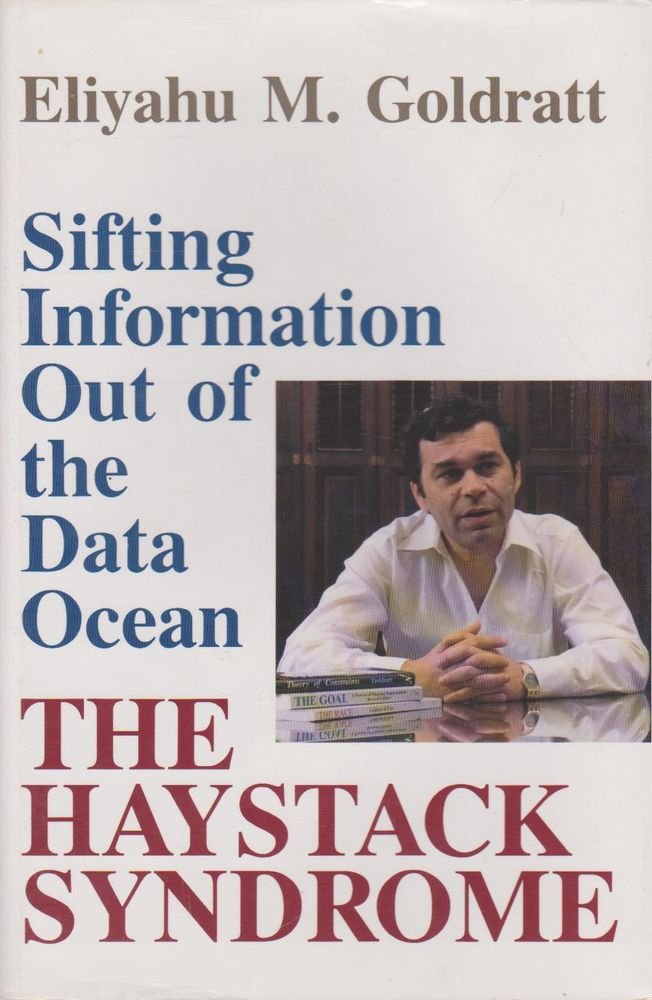 The Haystack Syndrome: Sifting Information Out of the Data Ocean used book depot
