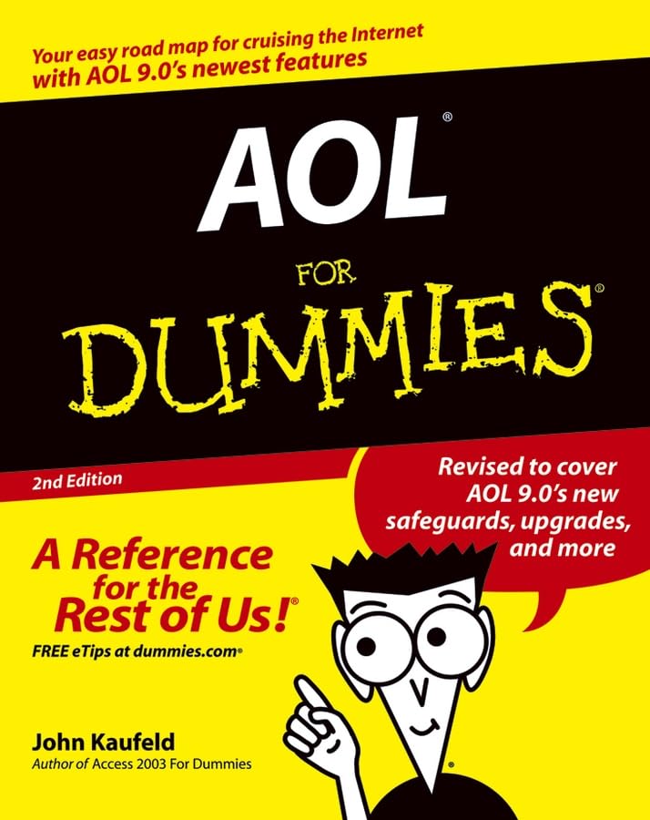 Aol for Dummies used book depot