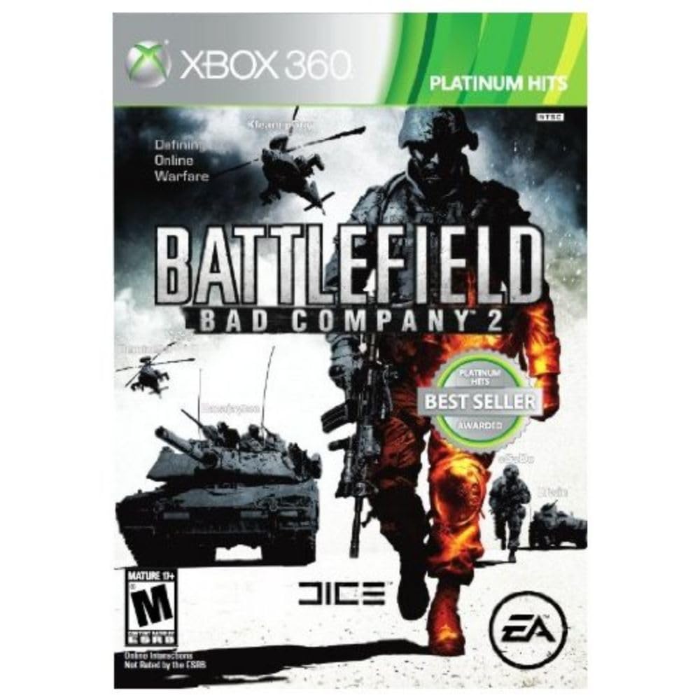 Battlefield Bad Company 2 - Platinum Hits -Xbox 360 used book depot