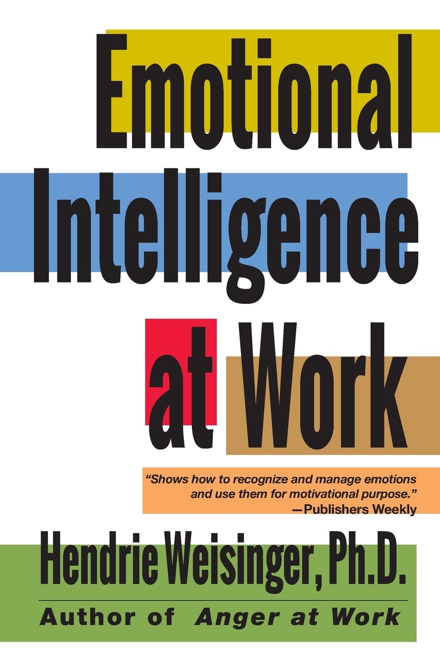 Emotional Intelligence at Work: The Untapped Edge for Success used book depot