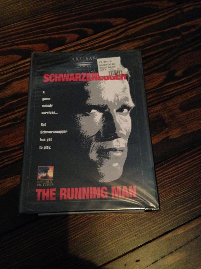 The Running Man [DVD] used book depot