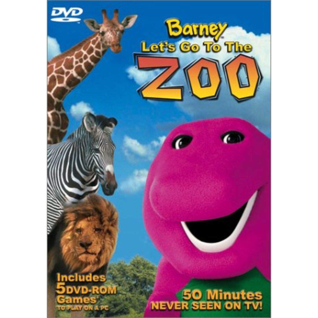 Barney - Let's Go to the Zoo used book depot