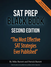 SAT Prep Black Book: The Most Effective SAT Strategies Ever Published used book depot