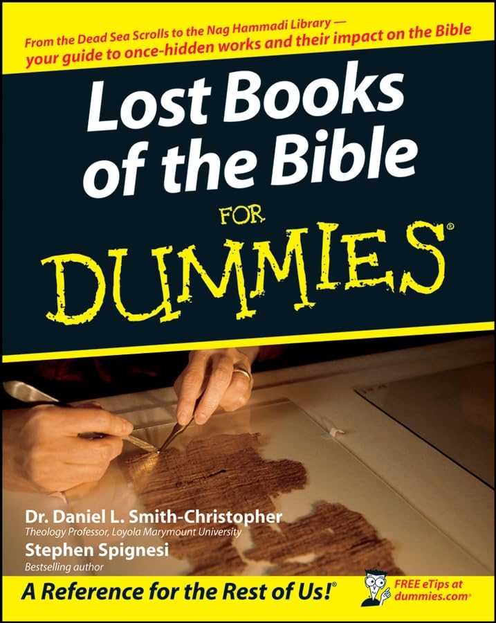 Lost Books of the Bible For Dummies used book depot