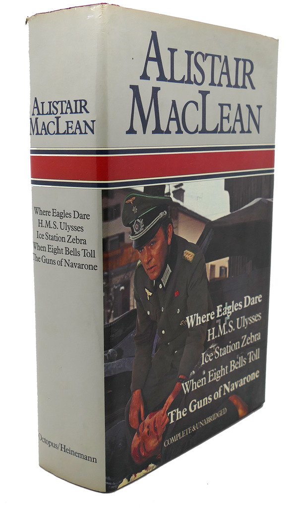 Where Eagles Dare; H. M. S. Ulysses; Ice Station Zebra; When Eight Bells Toll; Guns Of Navarone used book depot
