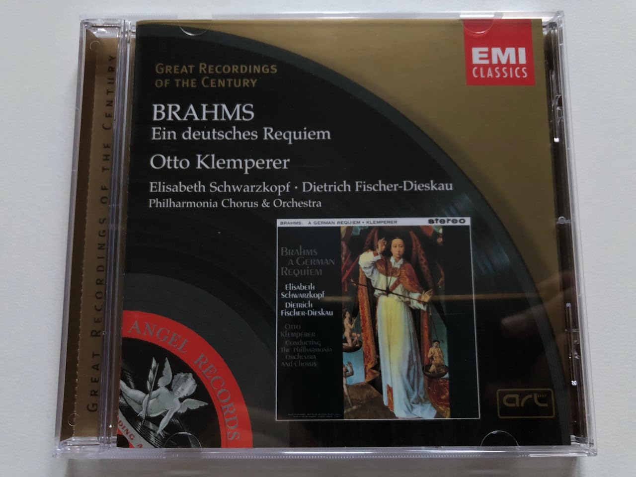 Brahms: Ein Deutsches Requiem (Great Recordings of the Century) used book depot