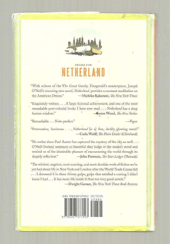 Netherland: A Novel used book depot