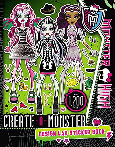 Create-a-Monster Design Lab (Monster High) used book depot