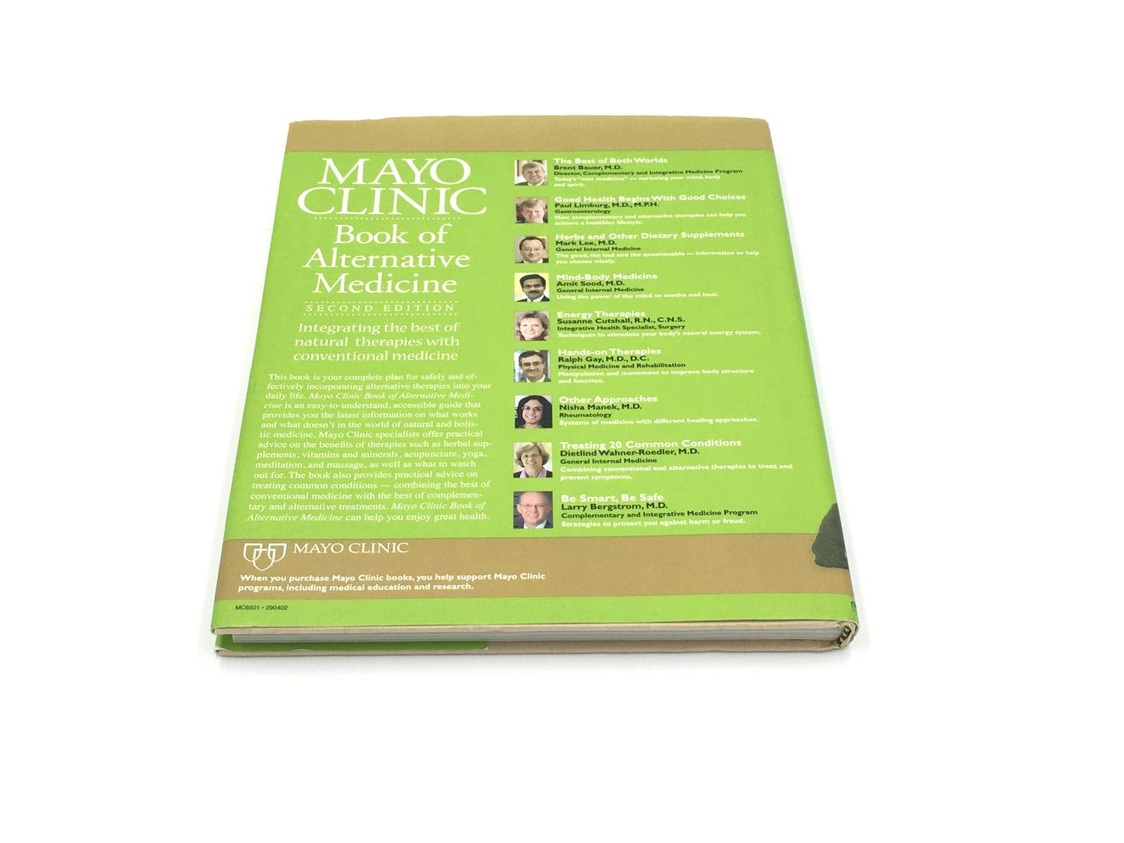 Mayo Clinic Book of Alternative Medicine, 2nd Edition (Updated and Expanded): Integrating the Best of Natural Therapies with Conventional Medicine