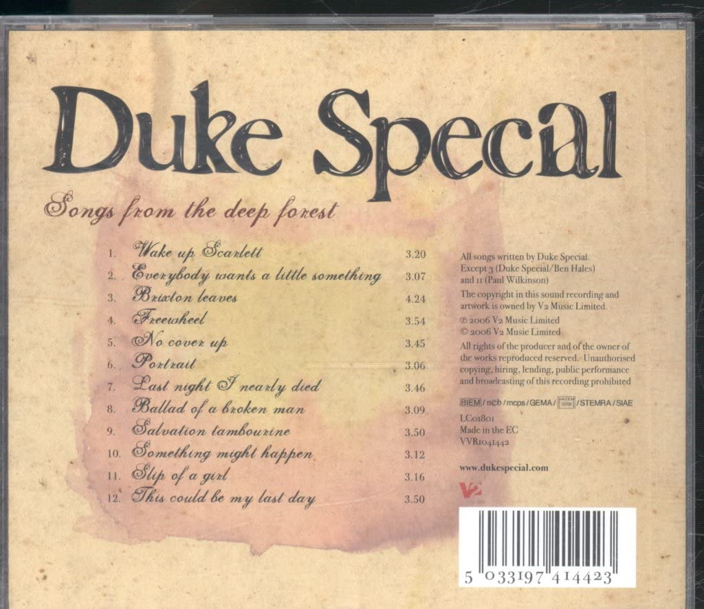 Songs From The Deep Forest