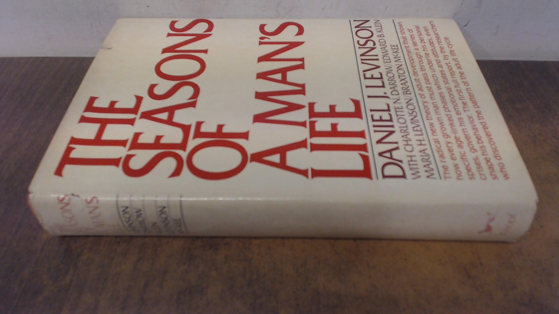 SEASONS OF A MAN'S LIFE used book depot