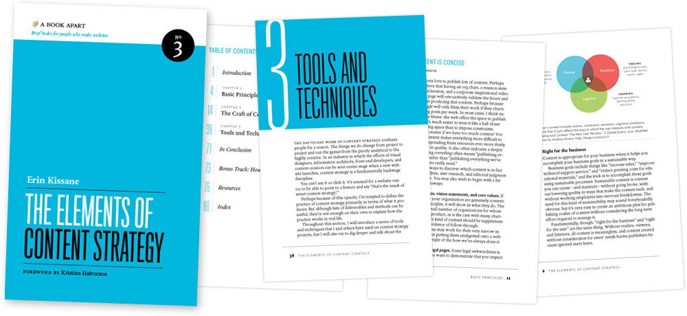 The Elements of Content Strategy (Brief Books for People Who Make Websites, No. 3) used book depot