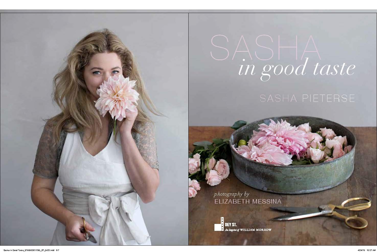 Sasha in Good Taste: Recipes for Bites, Feasts, Sips & Celebrations used book depot