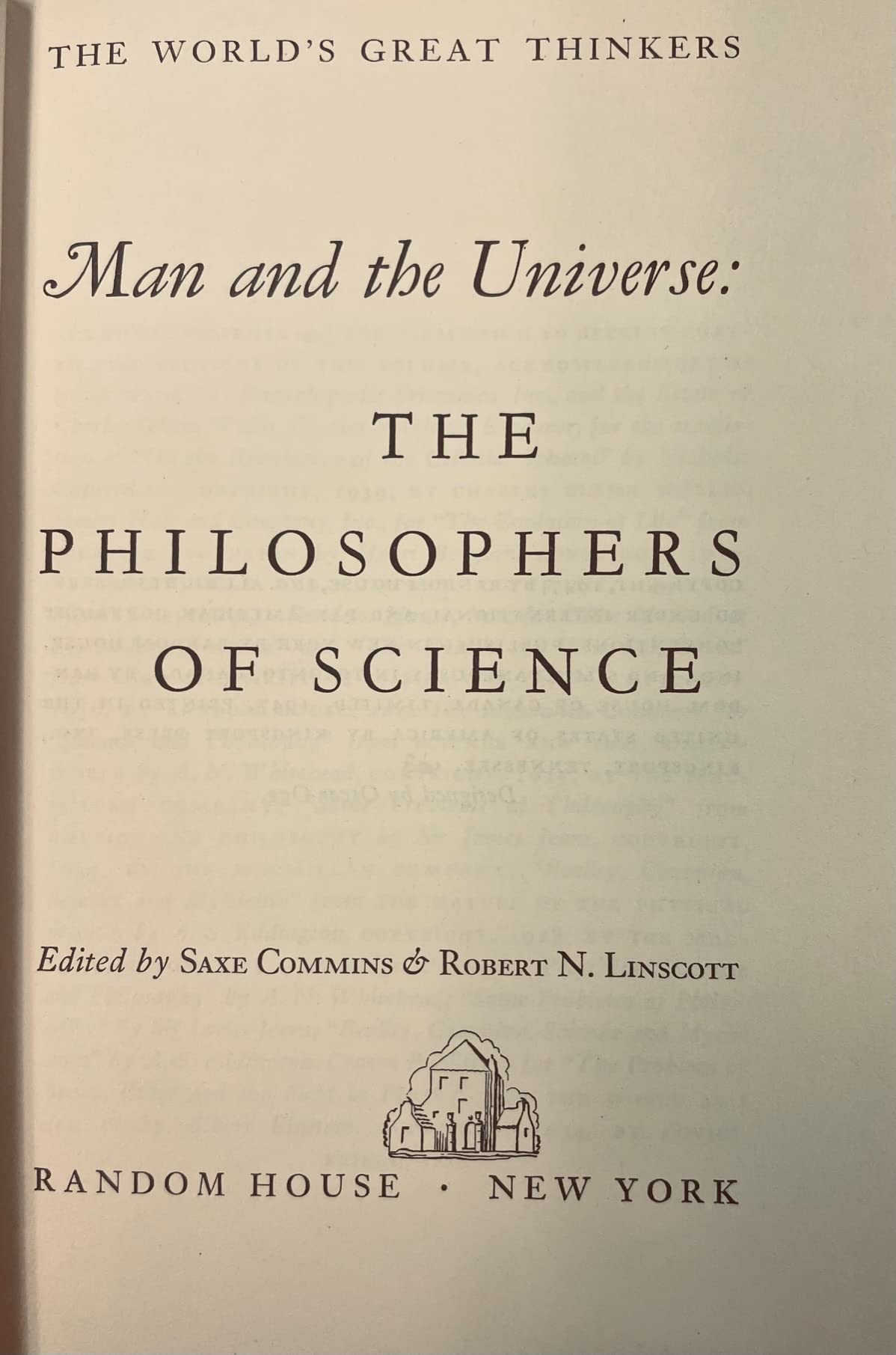 The World's Great Thinkers (4-book boxed set) used book depot