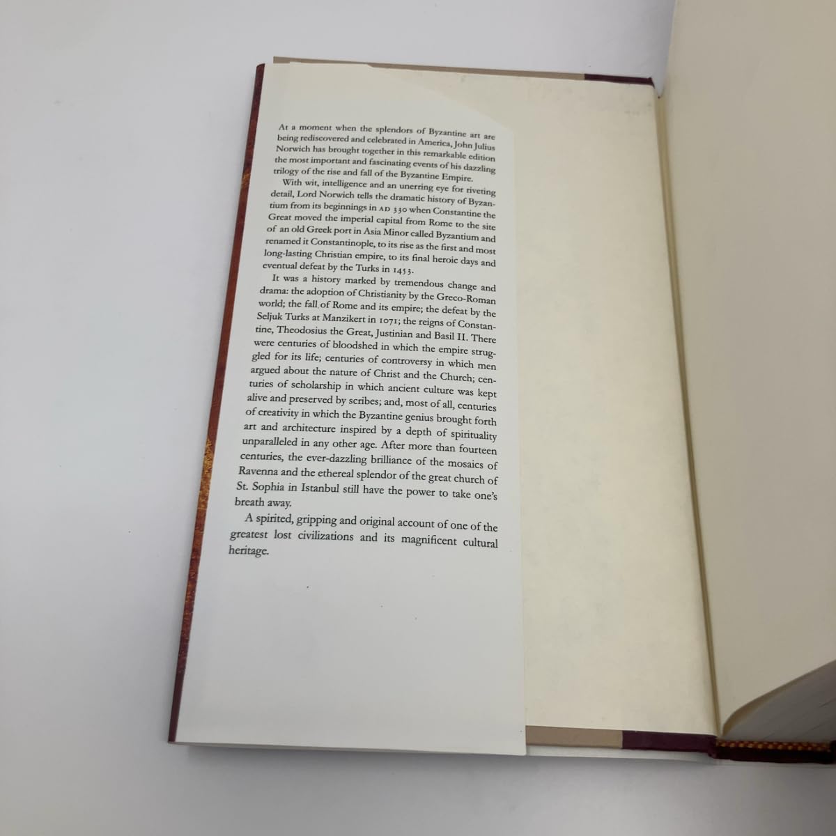 A Short History of Byzantium used book depot