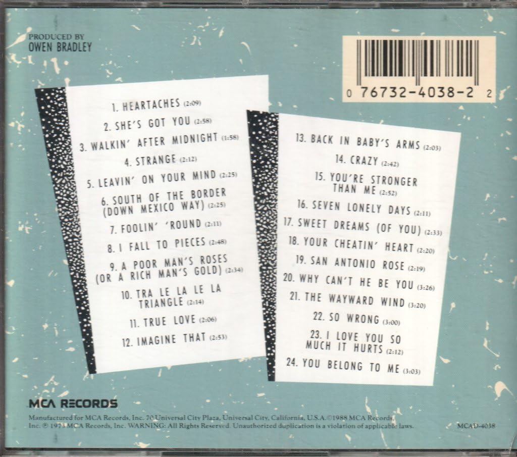 The Patsy Cline Story used book depot