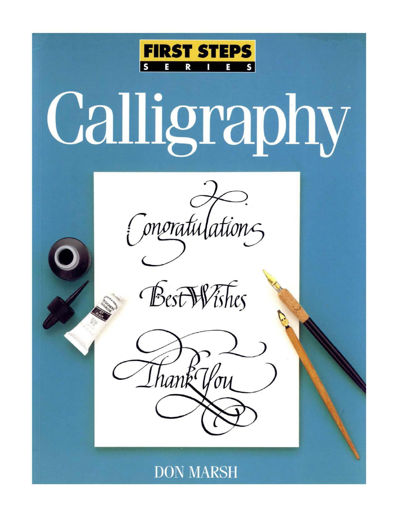 Calligraphy (First Steps Series) used book depot
