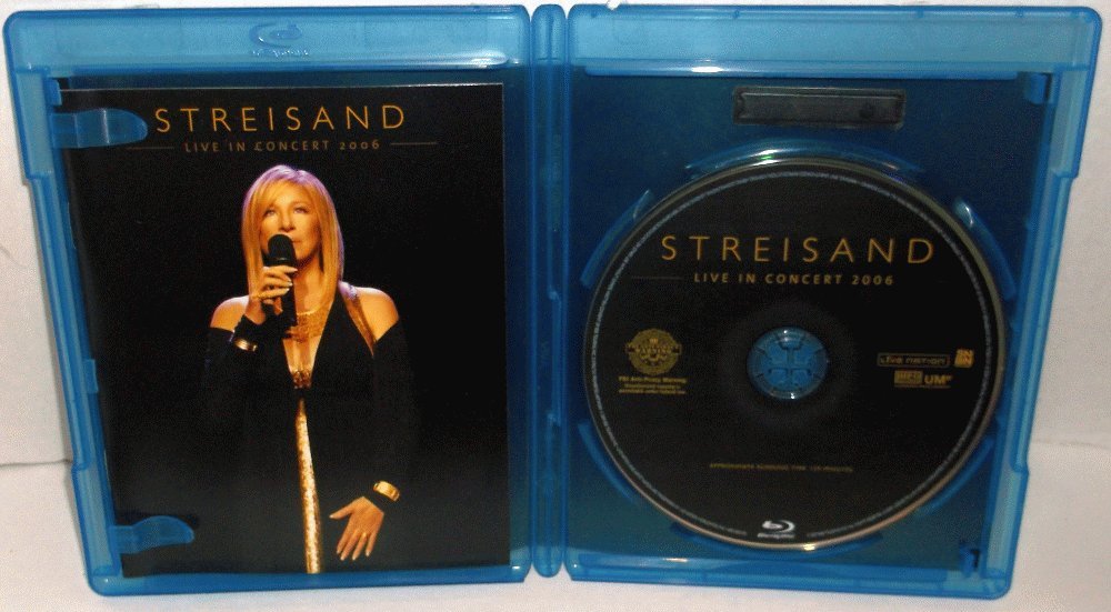 Barbra Streisand: Live in Concert 2006 [Blu-ray] used book depot