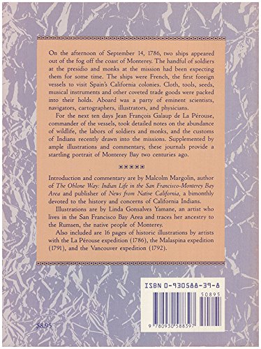 MONTEREY IN 1786 The Journals of Jean Francois De La Perouse