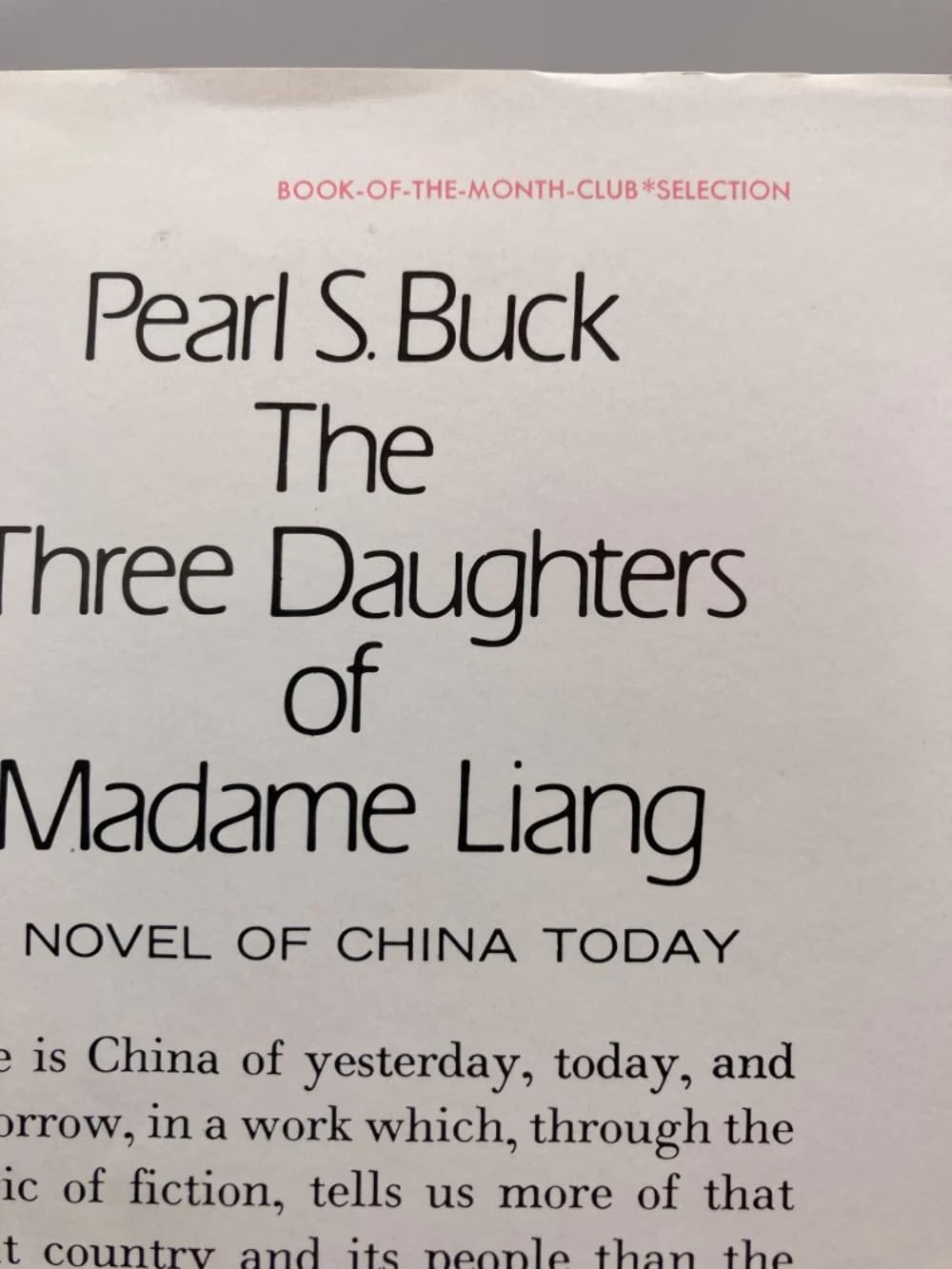 The Three Daughters Of Madame Liang