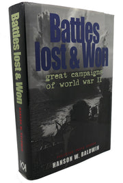 Battles Lost and Won;: Great Campaigns of World War II used book depot