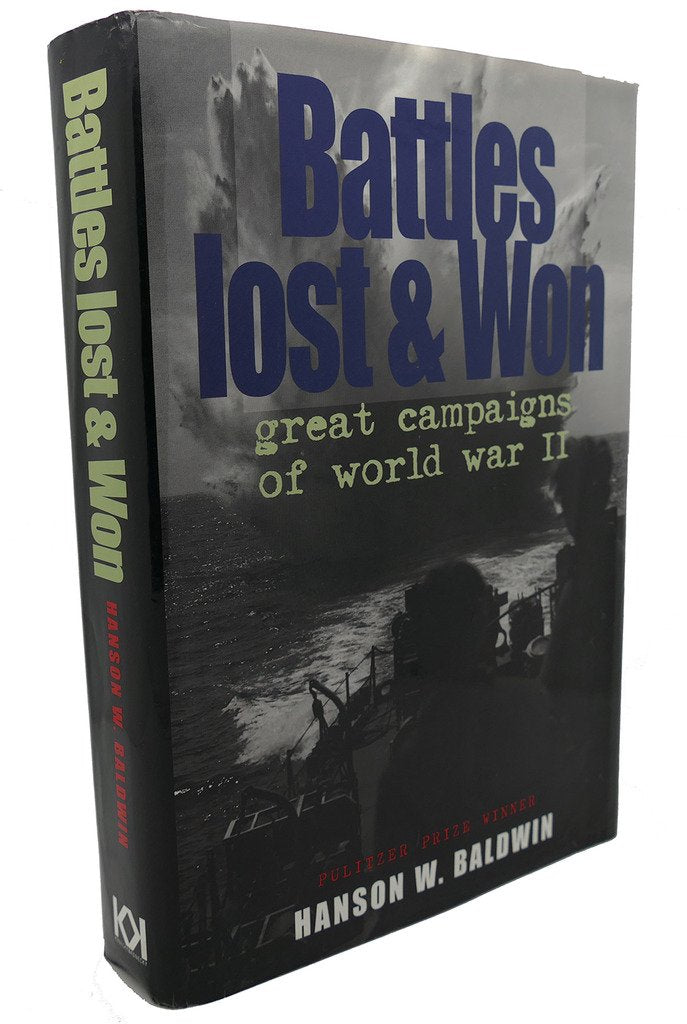 Battles Lost and Won;: Great Campaigns of World War II used book depot