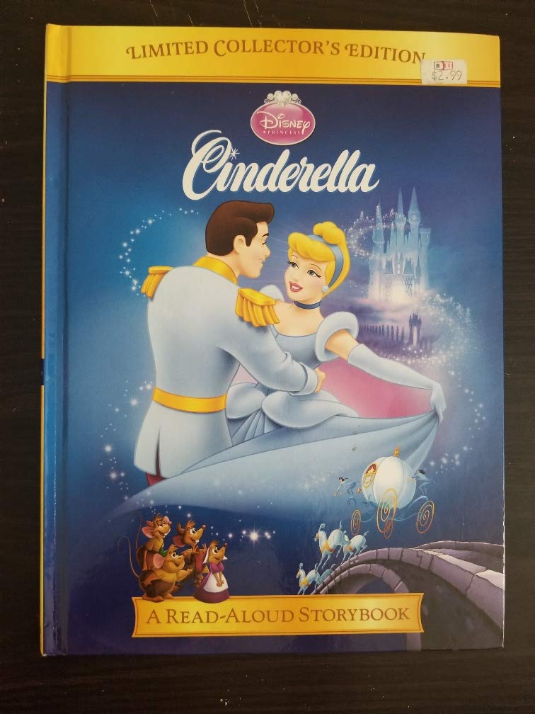 Cinderella (Disney Princess) (Read-Aloud Storybook) used book depot