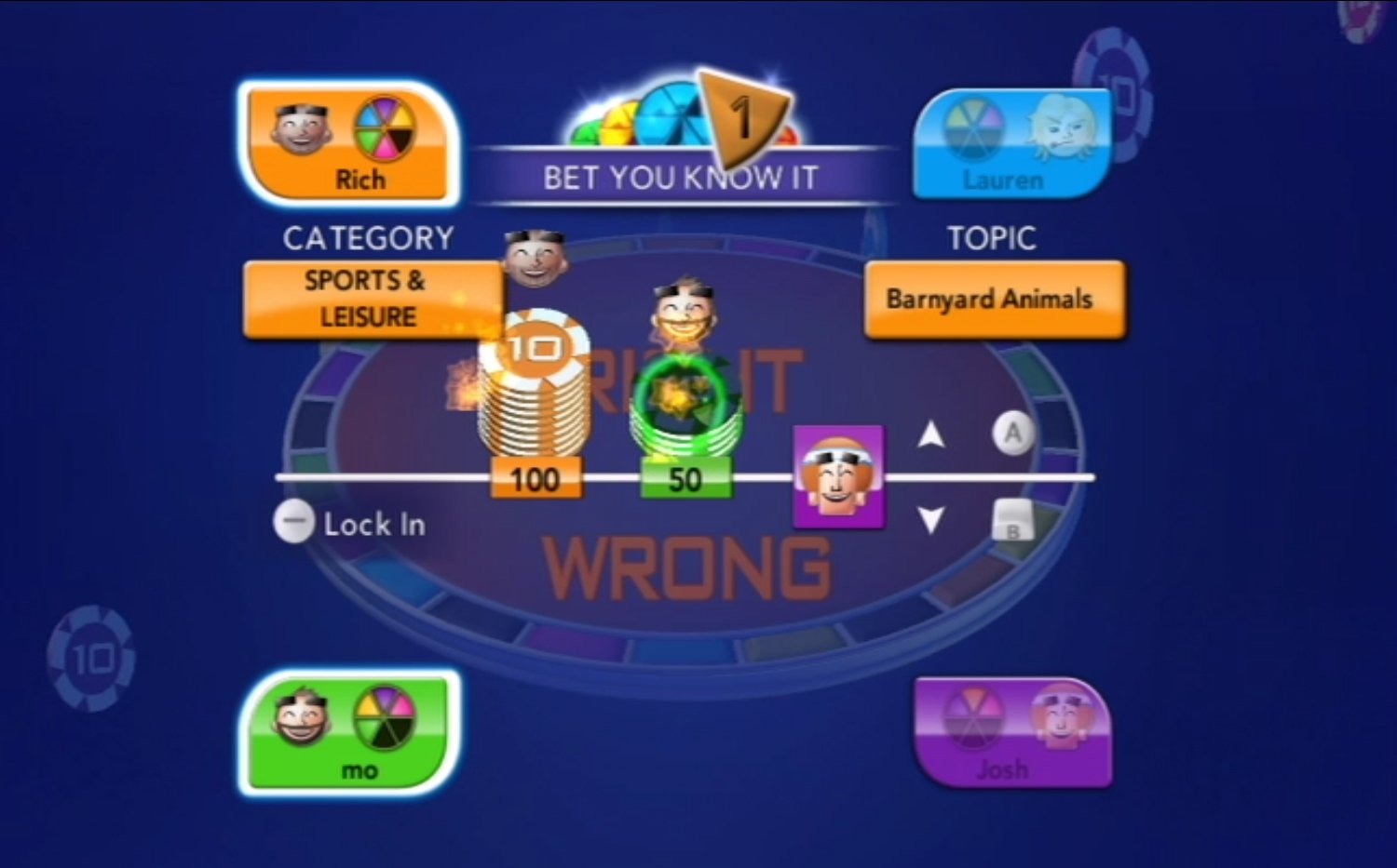Trivial Pursuit - Bet You Know It - Nintendo Wii used book depot