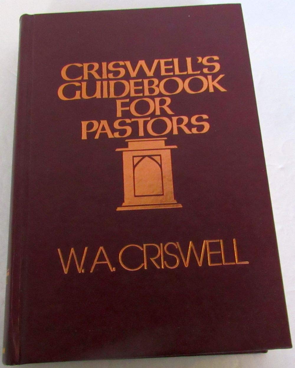 Criswell's Guidebook for Pastors used book depot