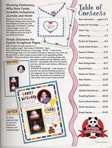 The ScrapHappy Guide to Better Borders (Over 300 Stunning Designs, Simple Solutions for Scrapbooks, Stationery, and More!) used book depot