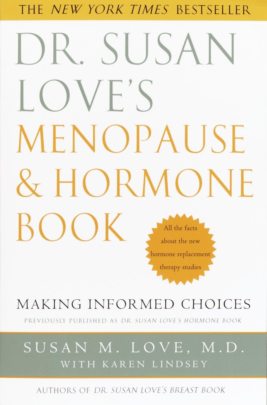 Dr. Susan Love's Menopause and Hormone Book: Making Informed Choices used book depot