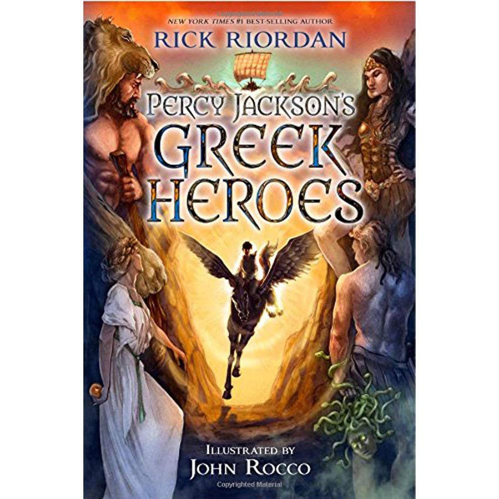 Percy Jackson's Greek Heroes used book depot