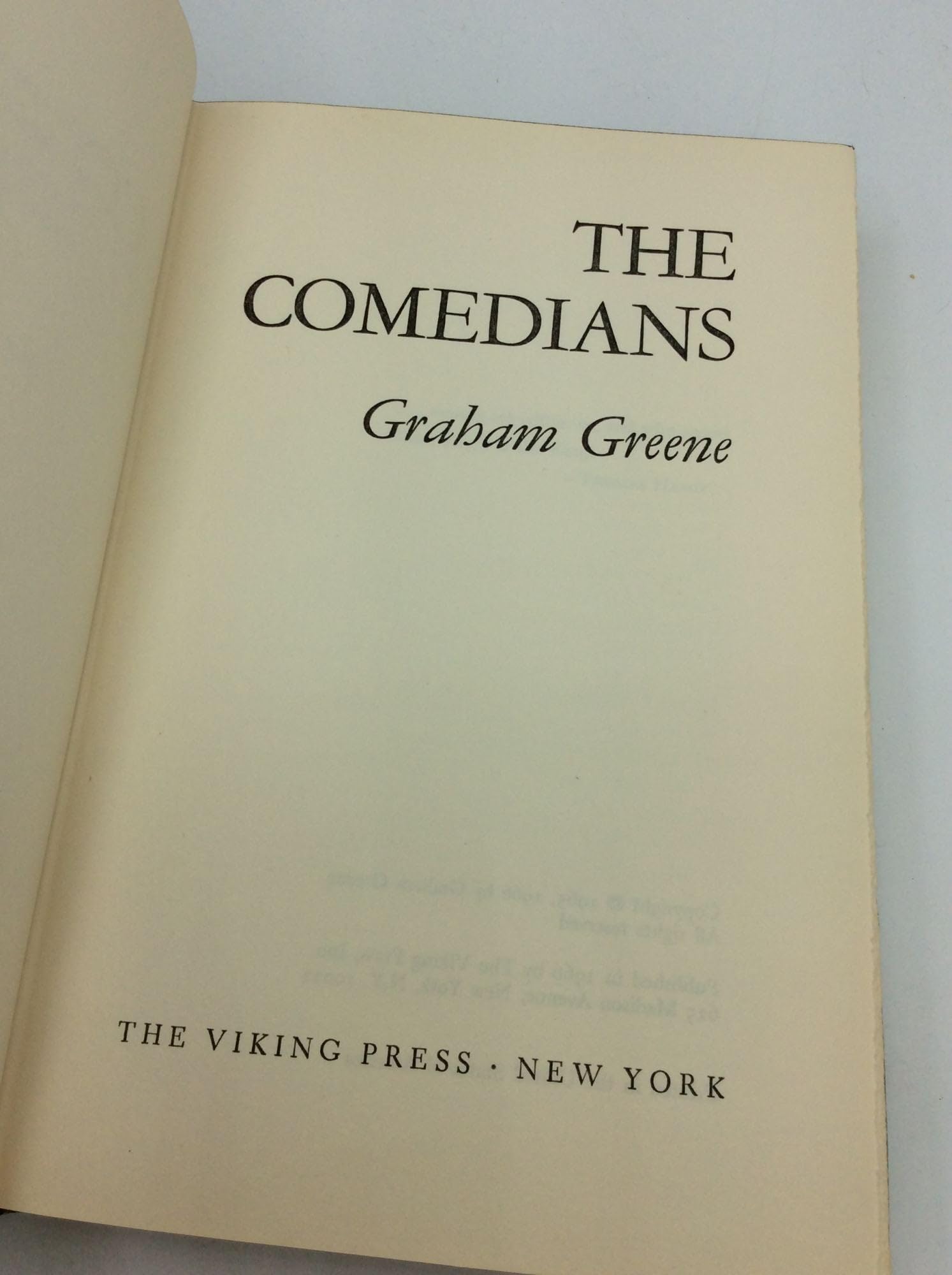 The Comedians