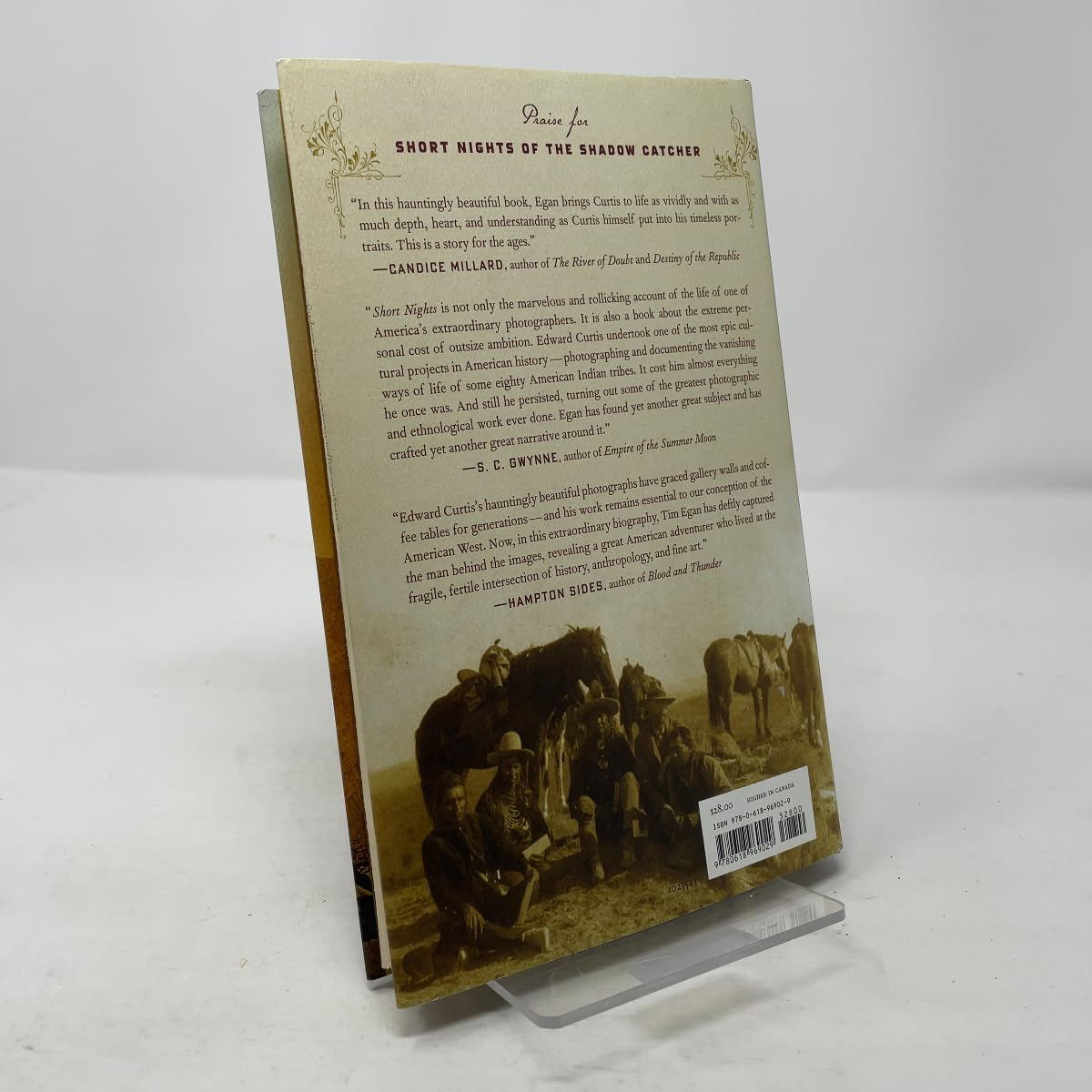 Short Nights of the Shadow Catcher: The Epic Life and Immortal Photographs of Edward Curtis used book depot