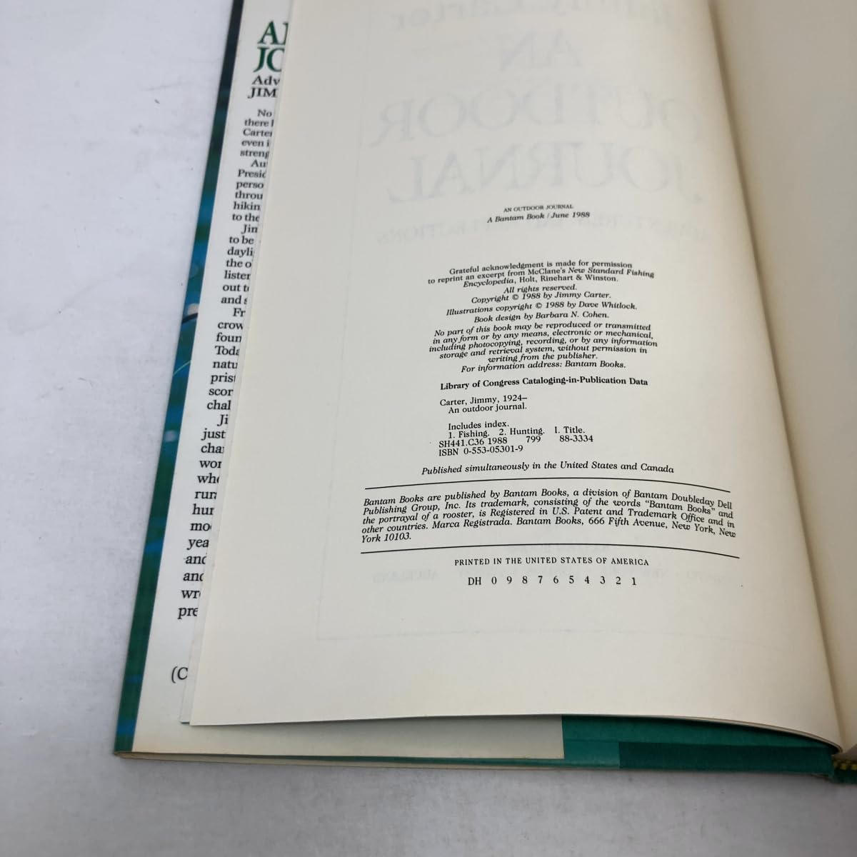 An Outdoor Journal: Adventures and Reflections used book depot