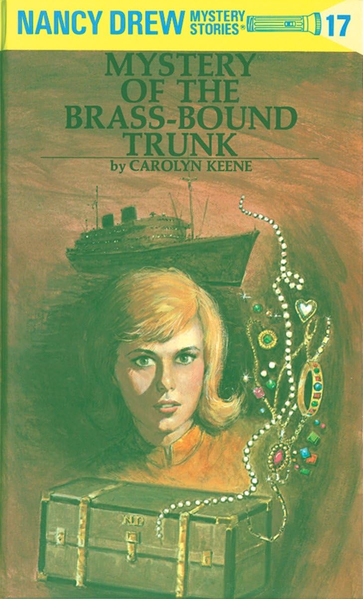 The Mystery of the Brass-Bound Trunk (Nancy Drew, Book 17) used book depot