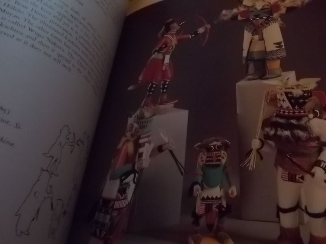 Hopi Kachinas (The Complete guide To Collecting Kachina Dolls, 7th Printing, 1985 Edition) used book depot