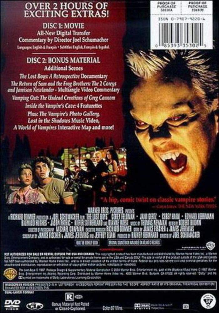 The Lost Boys (Two-Disc Special Edition) used book depot