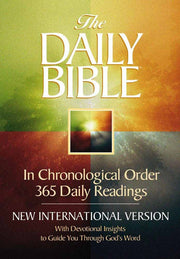 The Daily Bible: New International Version: With Devotional Insights to Guide You Through God's Word used book depot