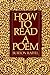 How to Read a Poem [Paperback] Raffel, Burton